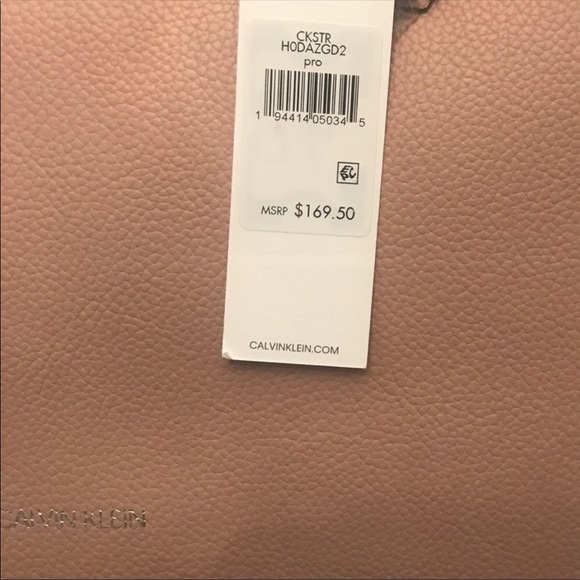 Calvin Klein Medium Tote Pebb Bag - Picture 4 of 7